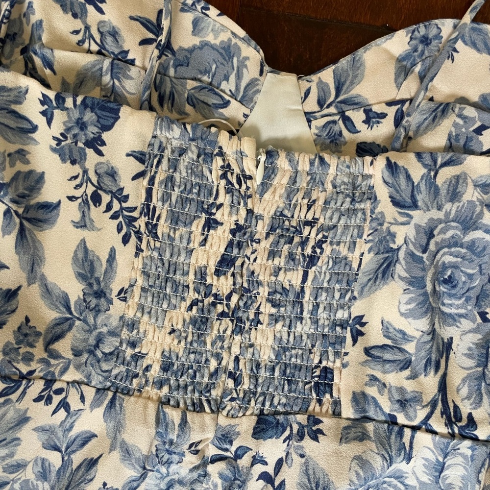 NWT Petal & Pup blue and white floral dress size XS - Picture 5 of 5